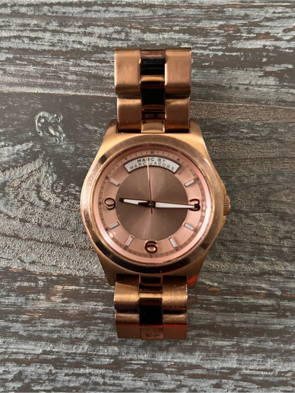 MARC JACOBS watch, stainless steel.